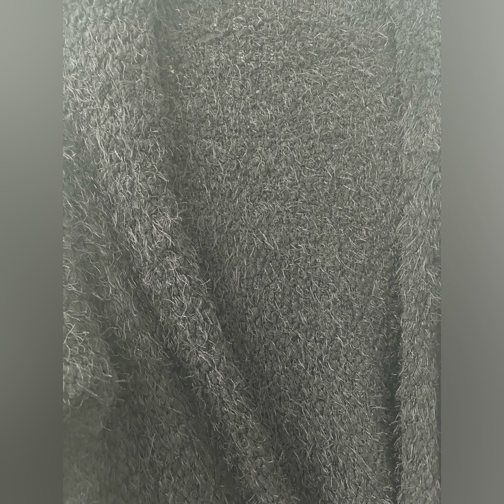 Fashion Nova Black Off-the-Shoulder Cozy Cardigan - Picture 6 of 11